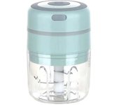 Trituradora de ajo eléctrica de acero inoxidable de 250 ml, herramienta de molienda, trituradora de verduras, utensilio de cocina