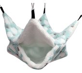 Designer Pet Hammock Cotton Mouse Ferrets Guinea Pig Cat Hanging Bed for Cats Rodents Hammock for Hamster Pets Supplies