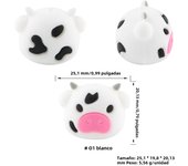 5Pcs 3D New Focal Silicone Beads For Jewelry Making DIY Beaded Pen Keychain Necklace Bracelet Accessories