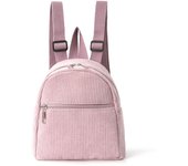 Mochila Mini Color Sólido Multicolor Mochila De Pana Mochila Casual Simple Mochila Pequeña Para Hombres Y Mujeres