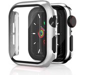 Cover for apple watch case 44mm 40mm 38mm 42mm iwatch case screen protector bumper Tempered Glass apple watch series 6 se 5 4 3