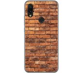 Tumundosmartphone Funda Gel Tpu para Xiaomi Redmi 7 diseño Ladrillo 04 Dibujos