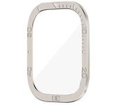 For Apple Watch Ultra 49mm Titanium Metal Frame Tempered Glass Film For iWatch Ultra 2 Screen Anti-Scratch Protector Accessorie