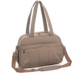 Nueva bolsa de viaje, bolsa de equipaje de gran capacidad, bolsa deportiva de fitness con neceser y compartimento, bolso de hombro