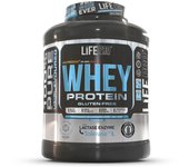 LIFE PRO NUTRITION WHEY 2KG - Concentrado de Proteína - Crecimiento de Masa Muscular - Enriquecida con Enzimas Digestivas