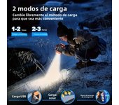 1pc-Solar LED multifunctional portable light USB dual light source outdoor searchlight camping light strong flashlight