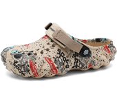 2024 Summer New Men's Slippers Outdoor Garden Clogs Male Casual Shoes Fashion Luxury Sandals Comfort Home Soft Slippers 40-45