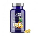 VITAMINA D3+K2 60u masticable , Herbora