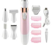 5 in 1 Electric Hair Remover Rechargeable Lady Shaver Nose Hair Trimmer Eyebrow Shaper Leg Armpit Bikini Trimmer