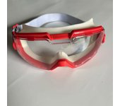 Riding Goggles Protective Eyewear Adjustable Headband Goggles Anti Scratch Anti Fog Impact Resistant Safety Goggles with Clear L