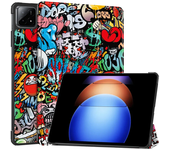For Xiaomi Mi Pad 6s Pro 12.4 Case Folding Stand Hard PC Back Magnetic Smart Cover for Funda Xiaomi Pad 6s Pro Tablet 12 4 inch