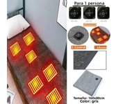 6Area 10W DC Heated Mat Plush Electric Blanket USB Outdoor Camping Sleeping Mattress Heated Mat Thermal Pad Heating Sleeping Psd