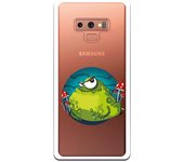 Funda compatible con Samsung Galaxy Note 9 - Monstruo verde