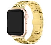 For Apple Watch Band 42mm 46mm 44mm 40mm 41mm 45mm 49mm Metal Bracelet iWatch Series 10 SE Ultra 2 Luxury Stainless Steel Strap