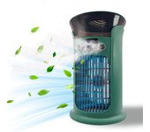 Ventilador portátil para aire acondicionado, refrigerador de Aire por USB, humididifier, mini refrigerador de Aire personal, ventilador ultrasilencioso para Familia, Viajes, Oficina