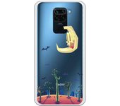 Funda compatible con Xiaomi Redmi Note 9 - Noche terrorifica
