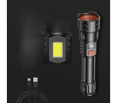 High-power White Laser LED Flashlight Ultra Strong Light Tactical Flashlight Outdoor Waterproof Searchlight Camping Torch