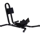 HOMCOM Aparcamiento de Moto Ajustable Soporte de Rueda de Moto Metal para Ruedas ∅43,48,53cm