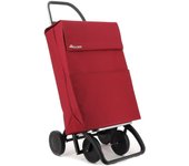 Carro de la Compra Rolser 2500LN Rojo con 4 Ruedas y 43 Litros de Capacidad