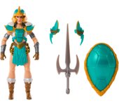 Masters of the Universe MOTU Turtles of Grayskull Teela, Figura de acción con accesorios de batalla, inspirado en las Tortugas Ninja, juguete regalo para niños y niñas