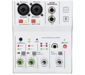 2 Channels Professional portable Audio Mixer Interface sound card console mini USB MIXER for Guitar Recording Studio Singing