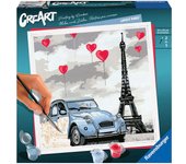 RAVENSBURGER CREART KIT PINTURA LOVELY PARIS, 28996, TIENDA CON LICENCIA OFICIAL