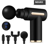 Mini Masajeador Eléctrico DUTRIEUX Para Relajación Muscular Y Fitness Equipo De Masaje Vibratorio With Cabeza De Masaje Rodillo Ideal Para Cuello Y Band