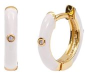 New Stainless Steel Round Hoop Earrings Multicolor Crystal Zirconia Small Huggie Cartilage Earring Helix Tragus Piercing Jewelry