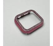 for iWatch Series 9/8/7/6/5/4/3/SE Bumper Bling Case, Women Glitter Diamond Rhinestone Protector Cover for iWatch Accessories