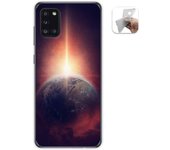 Tumundosmartphone Funda Gel Tpu para Samsung Galaxy A31 diseño Tierra Dibujos
