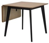 Mesa Oakland 633 , Muebles ES, Alargamiento, Chapa de madera natural, 80 x 80 x 76cm
