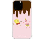 Funda original compatible con Iphone 14 Pro Maxcon diseño de Bob Esponja y Patricio Ba?o
