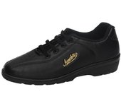 Deportivos marca ALFONSO para mujer en color negro. Deportivas Cómodas para Señora Alfonso Modelo 1200 - Calidad y Confort Hechas en España