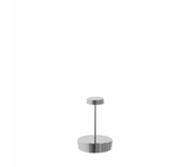 Lámpara de Mesa LED recargable y regulable swap mini pro en Chrome clean