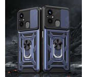 For Xiaomi Redmi 12C 13C 10C 9C NFC Camera Shockproof Armor Case For Redmi 11A 10A 9A 9AT Car Magnetic Holder Ring Protect Cover