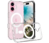 Tumundosmartphone Funda Magnética Transparente para Iphone 16 Plus (6.7)