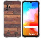 Funda Silicona para Ulefone Armor 12 5G diseño Madera 03 Dibujos