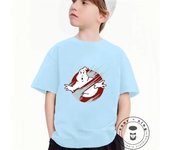 2025 New Cute Ghostbusters TShirt Kids Casual Streetwear Baby T-Shirt Boys Clothes Anime Girls Top Tees