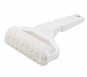 KitchenCraft Rodillo de Repostería para Tartas de Plástico, 21 x 13 cm – Blanco