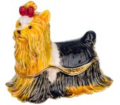 Signes Grimalt By SIGRIS Cajita Perro Negro de Metal 7X5X7cm Caja Caja Bonita Cajita Madera Regalo 25552