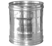 Manguito Pellet 316L Acero Inoxidable Unión H-H 100mm Suministros Industriales