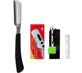 Feather Shaver Straight Edge Barber Razor Stable Haircut Beard Eyebrow Shaving Tool Hairdresser Trimming Gift