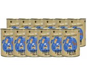 PLANETA HUERTO | Pack 12x Comida Húmeda Grain Free Superpremium para Perros con Salmón 380 g - Alimentación Completa sin Cereales para Perros Adultos
