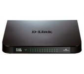 D-link go-sw-24g no administrado l2 gigabit ethernet (10/100/1000) 1u black, gray