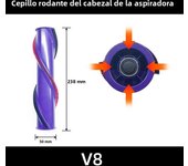 For Dyson V6 V8 V10 V11 Cordless Vacuum Cleaner  Replacement Brushroll Electric Brush Head Roller Bar Brush Roll