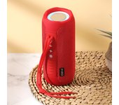 Altavoz Bluetooth con luz ambiental LED, altavoz inalámbrico portátil, sonido grave, altavoz pequeño de tela