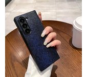 PU Leather Snake Skin Pattern Phone Case for Samsung Galaxy Z Fold 3 4 5 6 5G Fold4 Fold3 Fold5 Fold6 Hard PC Phone Cover