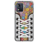 Tumundosmartphone Funda Silicona Antigolpes Motorola Moto E13 Diseño Zapatillas 05 Personalizada