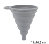 Embudo de silicona Universal para motor de coche, Lavadora de líquido, Cambio de fluido, plegable, portátil, para Cambio de Aceite de motor de gasolina