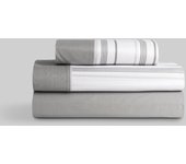Llartextil Juego de Ropa de Cama Karamelo Urian Gris - Diseño Moderno y Resistente